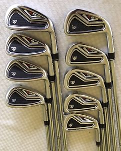 TAYLORMADE R9 TP B STAMP IRON SET 2 TO PW DG S300 image 1