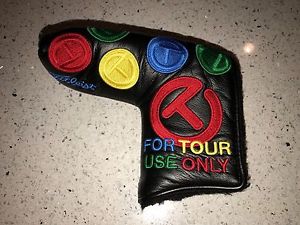 TITLEIST SCOTTY CAMERON DANCING CIRCLE T RAINBOW GOLO PUTTER HEADCOVER image 1