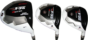 Heater F-35 Offset Slice Stopper 10.5* Driver, 3, 5 Graphite Regular Wood Set image 1