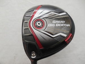 Used LH Callaway Great Big Bertha 9* Driver Fubuki Senior Flex Graphite Shaft image 1