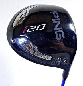 Ping Golf i20 Driver Right Handed 9.5 Deg Oban Devotion 6 Stiff Flex Refurbished image 1