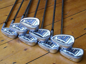 PING i20 BLACK DOT IRONS IRON SET 4-SW – CFS REG STEEL – VERY GOOD CONDITION image 1