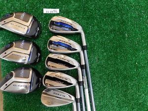 Cobra Max Combo Irons 5, 6 Hybrids & 7-P, S Lite Senior Graphite Excellent image 1