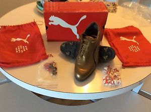 Only 1,000 pairs made . 2007 Puma GOLD CONCORDE Golf Shoes Mens u.s. 10.5 image 1