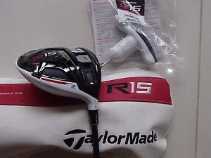 Taylormade  R15  430   10 -14 deg  RH   "Red Tie" stiff flex  Driver golf club image 1