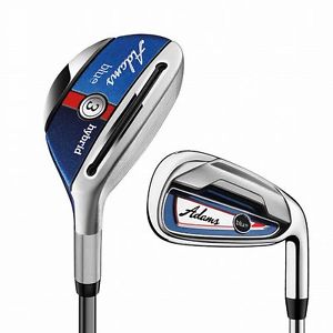 Adams Blue Combo Iron Set 3H+4H+5-PW (Steel, STIFF) Golf NEW image 1