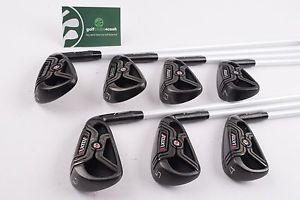 ADAMS XTD BLACK IRONS / 4-PW / STIFF MATRIX 85 GRAPHITE SHAFTS / 52209 image 1