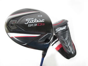 Nice! TITLEIST 913D3 9.5* DRIVER w/Diamana S-Plus 62 REGULAR &amp; HEADCOVER image 1