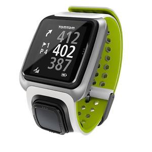 TomTom Golfer GPS Watch White/Bright Green image 1