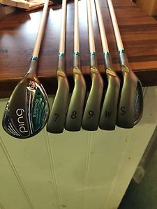 Ping Rhapsody Ex Demo Set 5 Irons And A Hybrid image 1