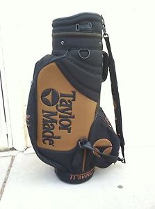 Taylormade Ti Bubble Full Size Tour Staff Golf Bag Black Brown image 1