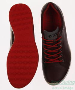 New Mens Golf Shoe Ecco Hybrid 8.5 Brown MSRP $280 image 1
