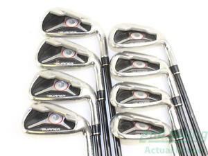 TaylorMade 2009 Burner Iron Set 4-PW GW Graphite Regular Right 38 in image 1