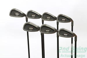 Callaway Big Bertha Tungsten Titanium Iron Set 5-PW SW Graphite Senior Right 38 image 1