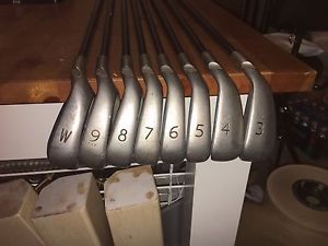 PING G2 Black Dot Irons 3-PW (8 irons) TFC 100 Reg. Flex Graphite Shafts image 1