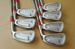 Miura CB-501 Forged Irons 4-PW, Nippon Pro 950GH Shafts +1/2" / Stiff Flex image 1