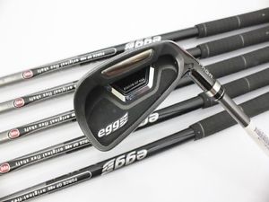 Used[B] Golf PRGR egg 2015 Iron set Original carbon M-43 Men S8Y image 1