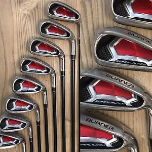 Taylormade Burner Superlaunch 4-SW Irons Set Graphite Regular - PGA Seller ⛳️ image 1
