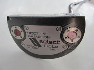 S.Cameron Select Black Mist GoLo MID Putter - Titleist S image 1
