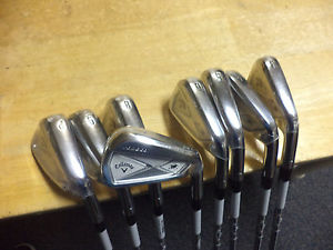 New 2013 CALLAWAY X Forged 3-PW IRONS IRON Set X-Forged Project X PXi 6.0 S-Flex image 1