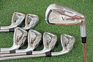 Nike VR-S Forged 4-PW Right Hand Iron Set - Dynamic Gold SL Stiff Flex Steel image 1