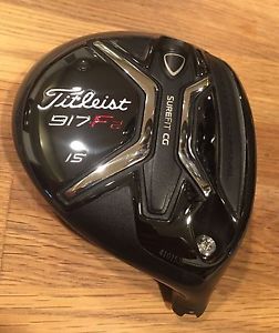 TITLEIST 917 F2 (15 DEGREE) (FAIRWAY WOOD HEAD, WEIGHTS & HEAD COVER ONLY) image 1