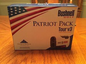 New In Box Bushnell Tour v3 Patriot Pack Golf Laser image 1