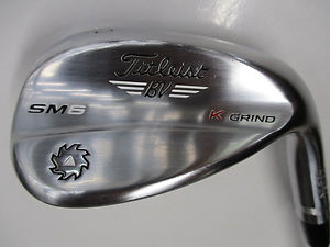 VOKEY WEDGE SPIN MILLED SM6 (Tour Chrome)60.12K(JP MODEL) LW Titleist B+ image 1
