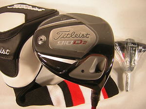 New Titleist Golf 910D2 Driver 12* Mitsubishi Bassara 50 Graphite Regular Flex image 1