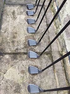 TaylorMade Speedblade 5-9 iron + PW, AW &amp; SW (M Flex Graphite shafts) image 1