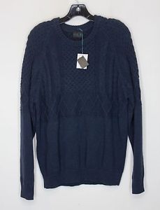 NEW Eidos Napoli KNIT Crewneck Sweater Medium $350 Cotton E#62 image 1