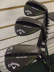 3 WEEKS FROM NEW GREAT CALLAWAY MD3 MILLED WEDGE 50-11,54-12,58-11 cost £270 new image 1