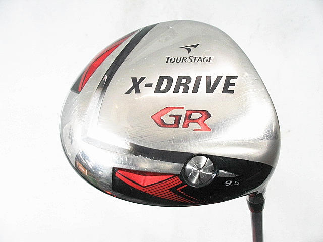 Used[B] Golf Bridgestone Tour Stage X Drive GR Driver 2010 driver Stiff 1W C8W image 1