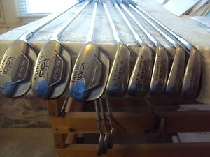 Lady's!! Adams A3 OS Hybrid Irons 4-PW + SW w/ Graphite image 1