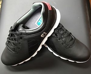 NEW FootJoy Pro SL Golf Shoe Black Style 53594 Size 12 Medium image 1