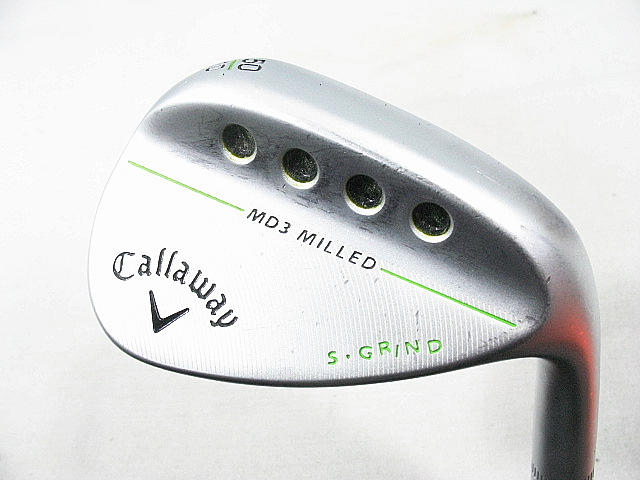 Used[B+] Golf Callaway MD3 MILLED chrome 50.10 S-GRIND Japan Wedge S-200 AW R1P image 1
