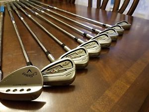 Callaway XR Pro and Xr A to 5 combo Iron Set with MD3 54 wedge image 1