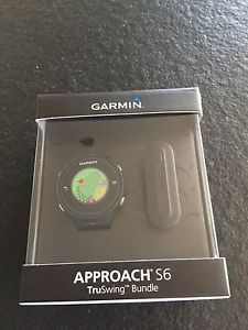 NEW GARMIN APPROACH S6 BUNDLE WITH TRUSWING DEVICE. New Unopened image 1