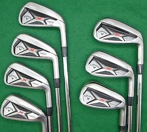 Set Callaway X-Hot Pro irons 4-SW  Px 95 6.0 Stiff ATK026 FREE SHIPPING image 1