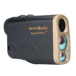 LaserWorks LW1000 Professional Class Laser Rangefinder for Hunting and Golf Shot image 1