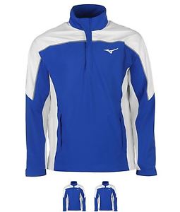 PALESTRA Mizuno Quarter Zip Rain Jacket Mens Blue image 1