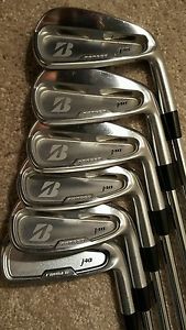 Bridgestone J40 Dual Pocket Forged Irons 5-PW Steel Project X 5.0 Flighted  RH image 1