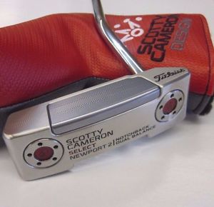 New Scotty Cameron 2016 Select NP2 Notchback Dual Balance 37" Putter. Head Cover image 1