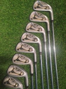 TAYLORMADE R7 IRONS-3/PW-TP DYNAMIC GOLD R300 STEEL SHAFTS-RH image 1
