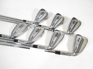 2016 PING i E1 Blue Dot IRONS (4-PW) w/CFS Distance Steel Regular image 1