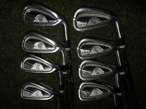 GREAT CLEVELAND GOLF CLUBS  CG4  IRONS  3-PW  WITH STEEL REGULAR FLEX SHAFTS ! image 1