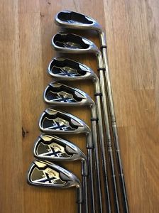 CALLAWAY X 20 IRONS, 4-PW, UNIFLEX STEEL SHAFT image 1