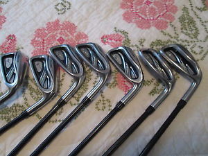 Men's Mizuno JPX 800 Grafalloy Power Launch A flex irons 4-PW image 1