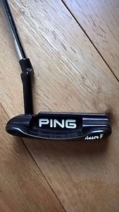 RARE **TOUR ISSUE** Ping WRX anser f isoforce putter 124 titanium pixel insert image 1
