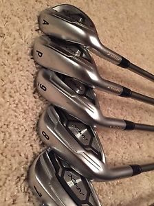 Left Callaway Apex CF16 Irons Reg Graphite Recoil Shafts image 1